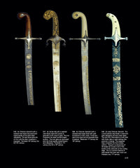 Page 215 - 3 Ottoman Shamshir, and Iranian kllij, from the book - Islamic and Oriental Arms and Armour: A Lifetime’s Passion by Robert Hales