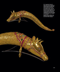 Page 253 - Indian golden powder flask from the book - Islamic and Oriental Arms and Armour: A Lifetime’s Passion by Robert Hales